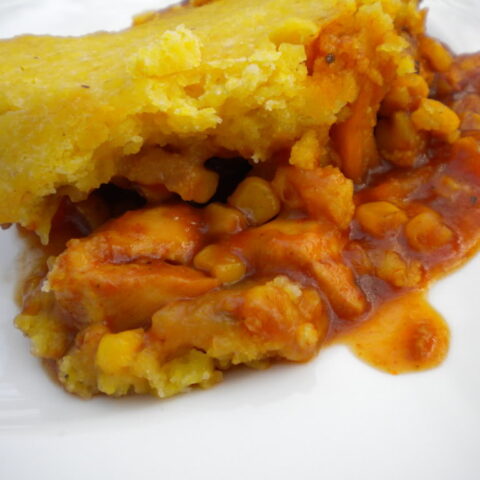 Slow Cooker BBQ Chicken And Cornbread Casserole - $5 Dinners