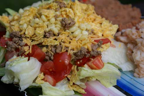 Taco Salad Cups Recipe - Food Fanatic