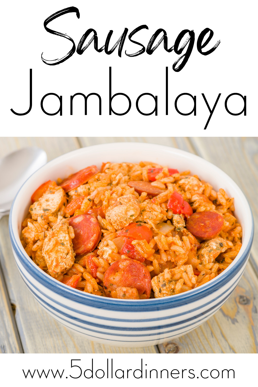 Sausage Jambalaya with Salad - $5 Dinners | Budget Recipes, Meal Plans ...