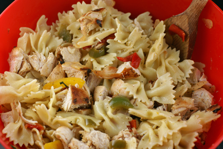 Grilled Chicken Fajita Pasta - $5 Dinners | Budget Recipes, Meal Plans ...
