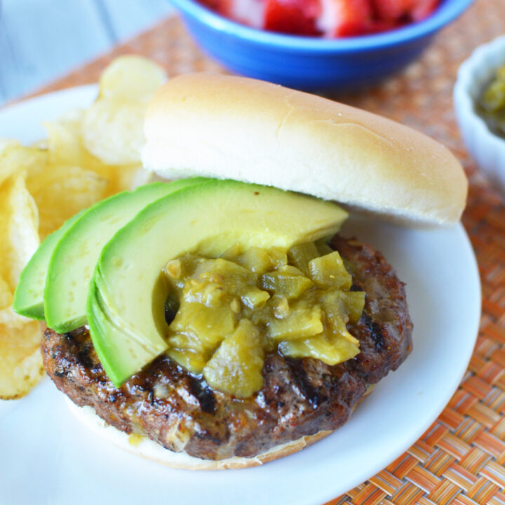 Green Chile Burgers - $5 Dinners | Recipes & Meal Plans