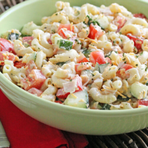 pasta salad box ranch