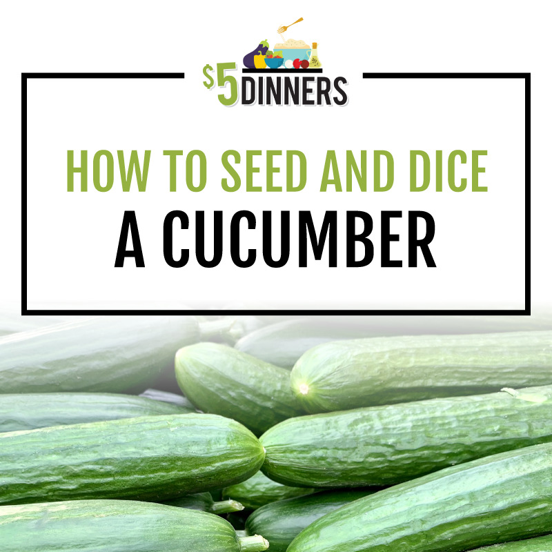 How to Dice a Cucumber