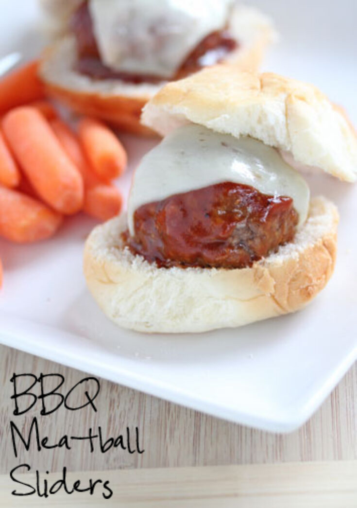 BBQ Meatball Sliders - $5 Dinners | Budget Recipes, Meal Plans, Freezer ...