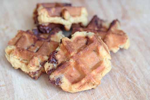 How To Waffle Iron The Optavia Chocolate Chip Cookie
