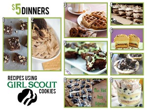 10 Recipes Using Girl Scout Cookies - $5 Dinners | Budget Recipes, Meal ...