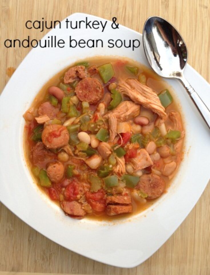 Cajun Turkey & Andouille 15 Bean Soup - $5 Dinners | Budget Recipes ...