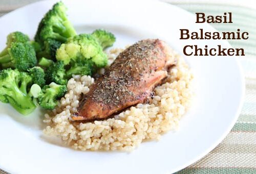 Basil Balsamic Chicken