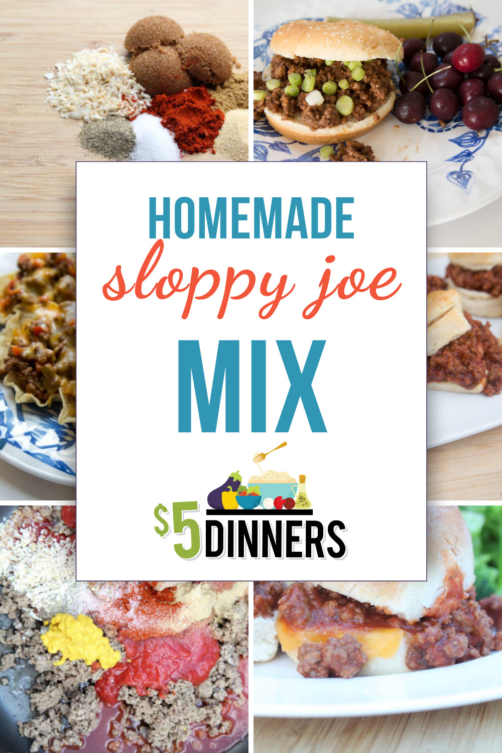 BEST Homemade Sloppy Joe Mix Recipe - $5 Dinners