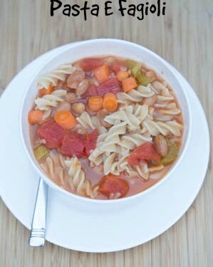 Slow-Cooker Pasta e Fagioli Soup Freezer Pack