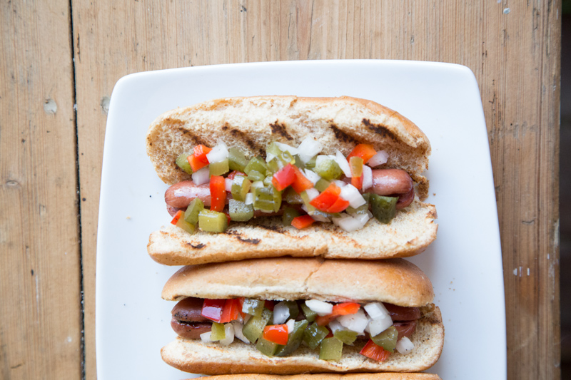 Hot Dogs with Homemade Relish - $5 Dinners