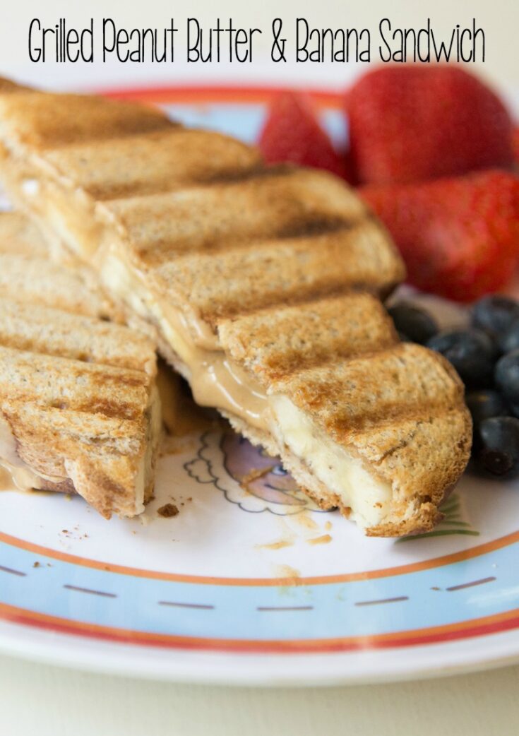 Grilled Peanut Butter & Banana Sandwich - $5 Dinners | Budget Recipes ...