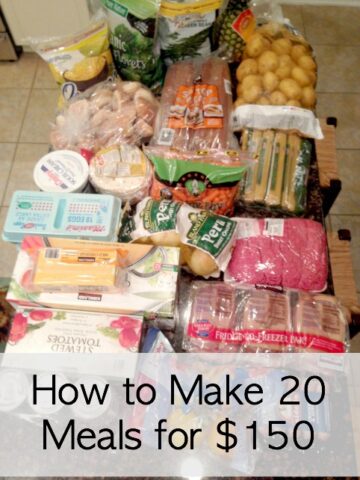 20 Meals for $150 - Using Costco Ingredients (Freezer Meal Packs)