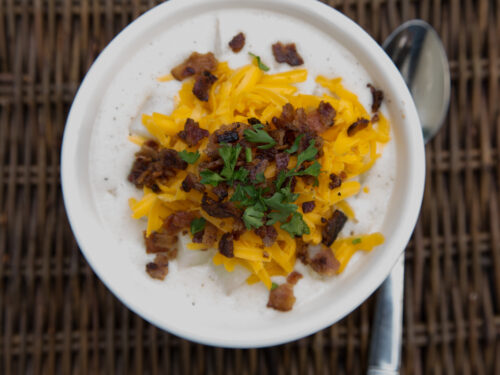 Loaded Baked Potato Soup Freezer Meal - Together Farms