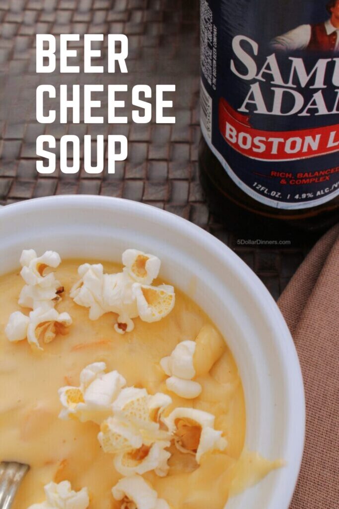 beer cheese soup recipe