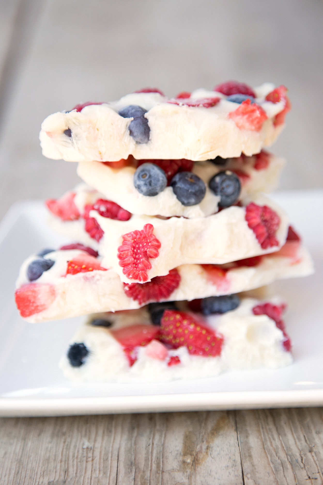 Berry Yogurt Bark - A Healthy Snack Recipe from $5 Dinners