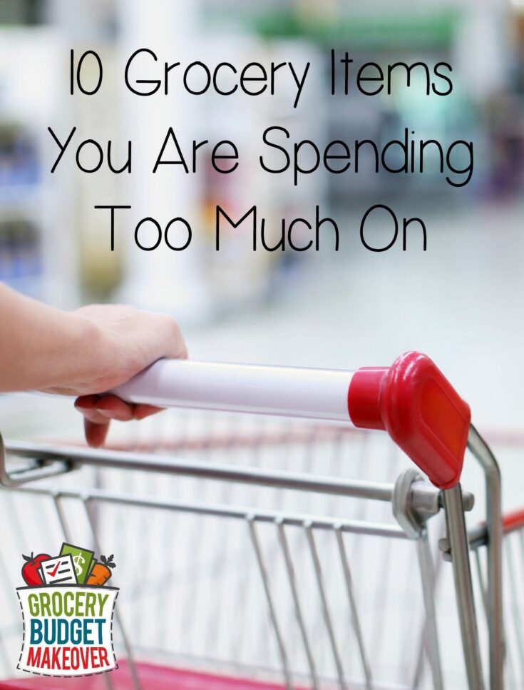 10 Items You're Overspending On In The Grocery Store