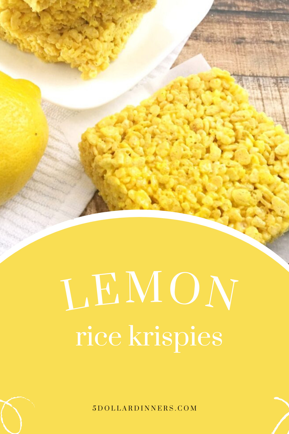 Lemon Rice Krispies - $5 Dinners | Budget Recipes, Meal Plans, Freezer ...