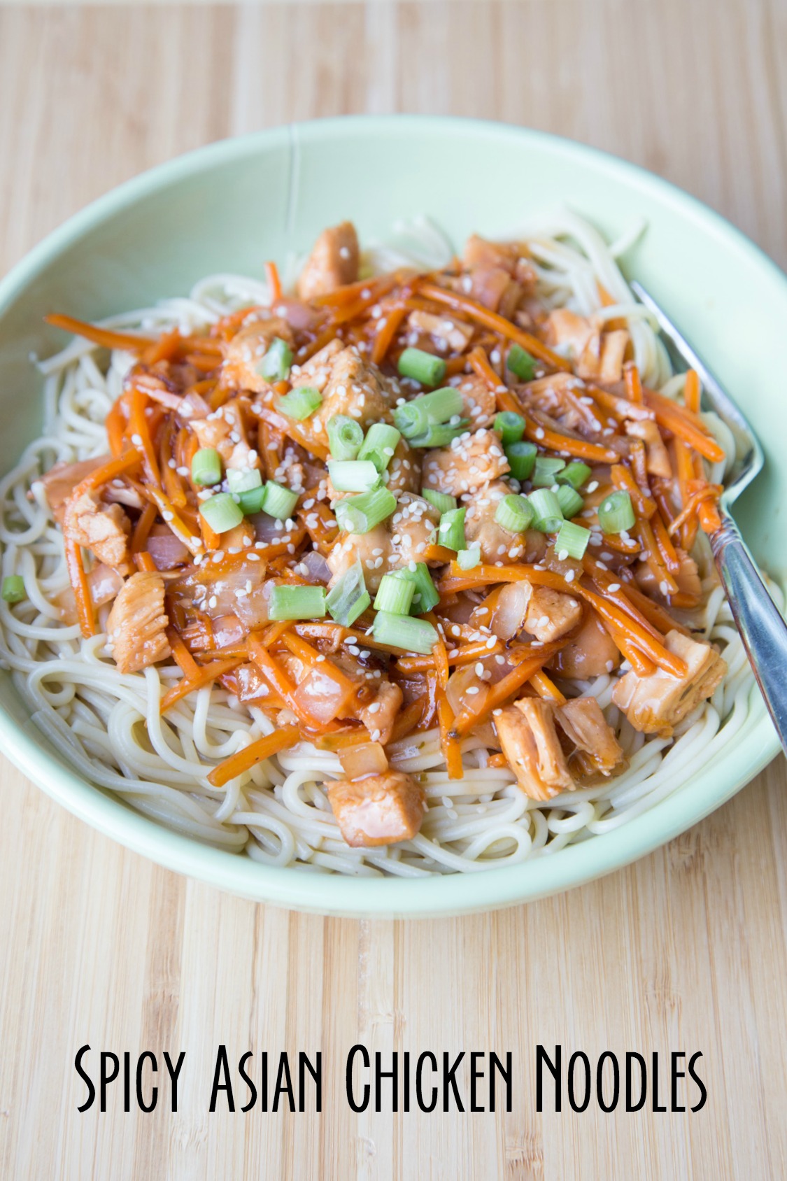 Spicy Chicken Noodles Recipe