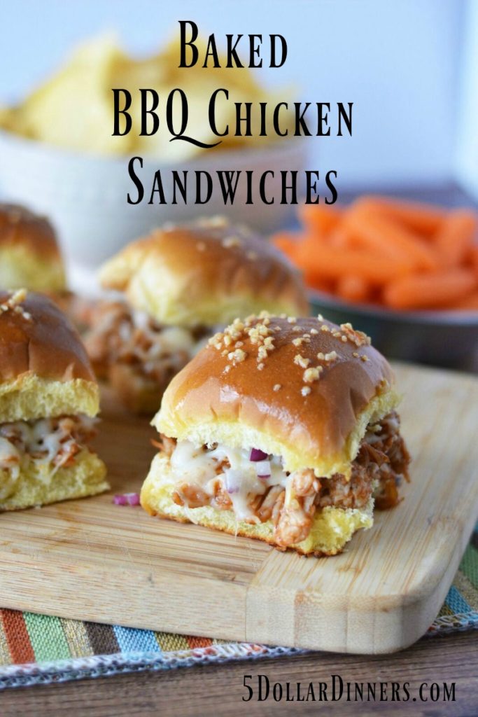 Baked BBQ Chicken Sandwiches - $5 Dinners | Meal Plans & Recipes