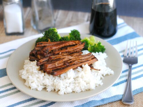 Crock-Pot® Slow Cooker Asian Style Shredded Beef – Mother Thyme