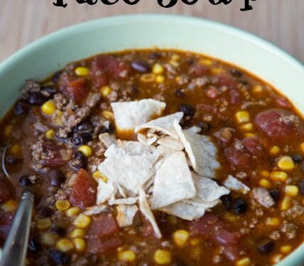 Instant pot best sale recipes taco soup