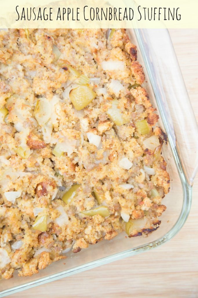 Sausage Apple Cornbread Stuffing Recipe - $5 Dinners