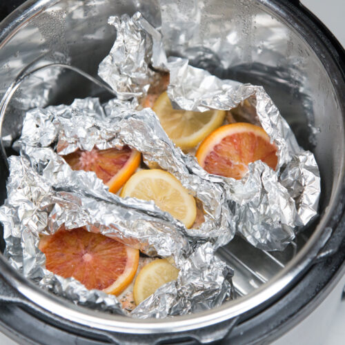 Instant pot discount salmon foil packets