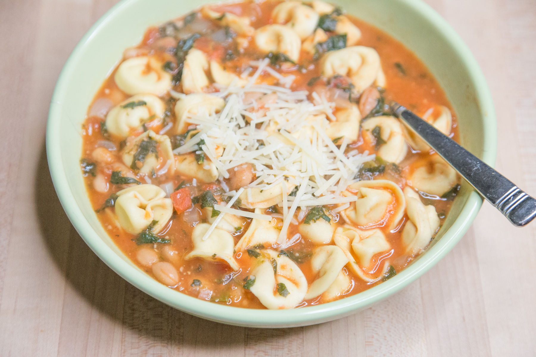 White Bean Tortellini Soup Recipe