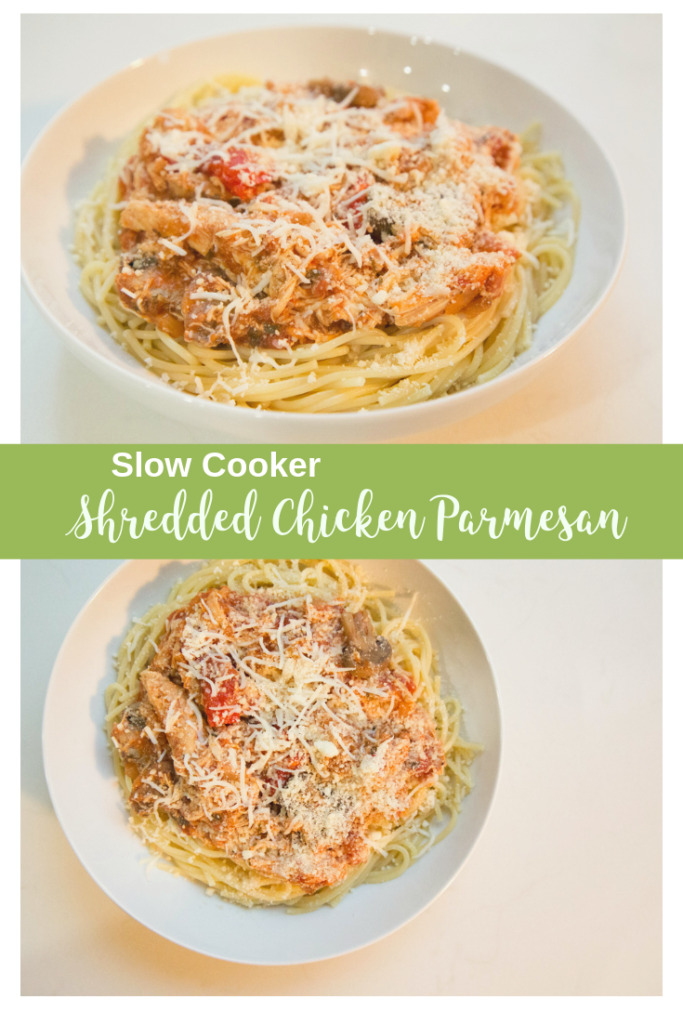 Slow Cooker Shredded Chicken Parmesan Recipe