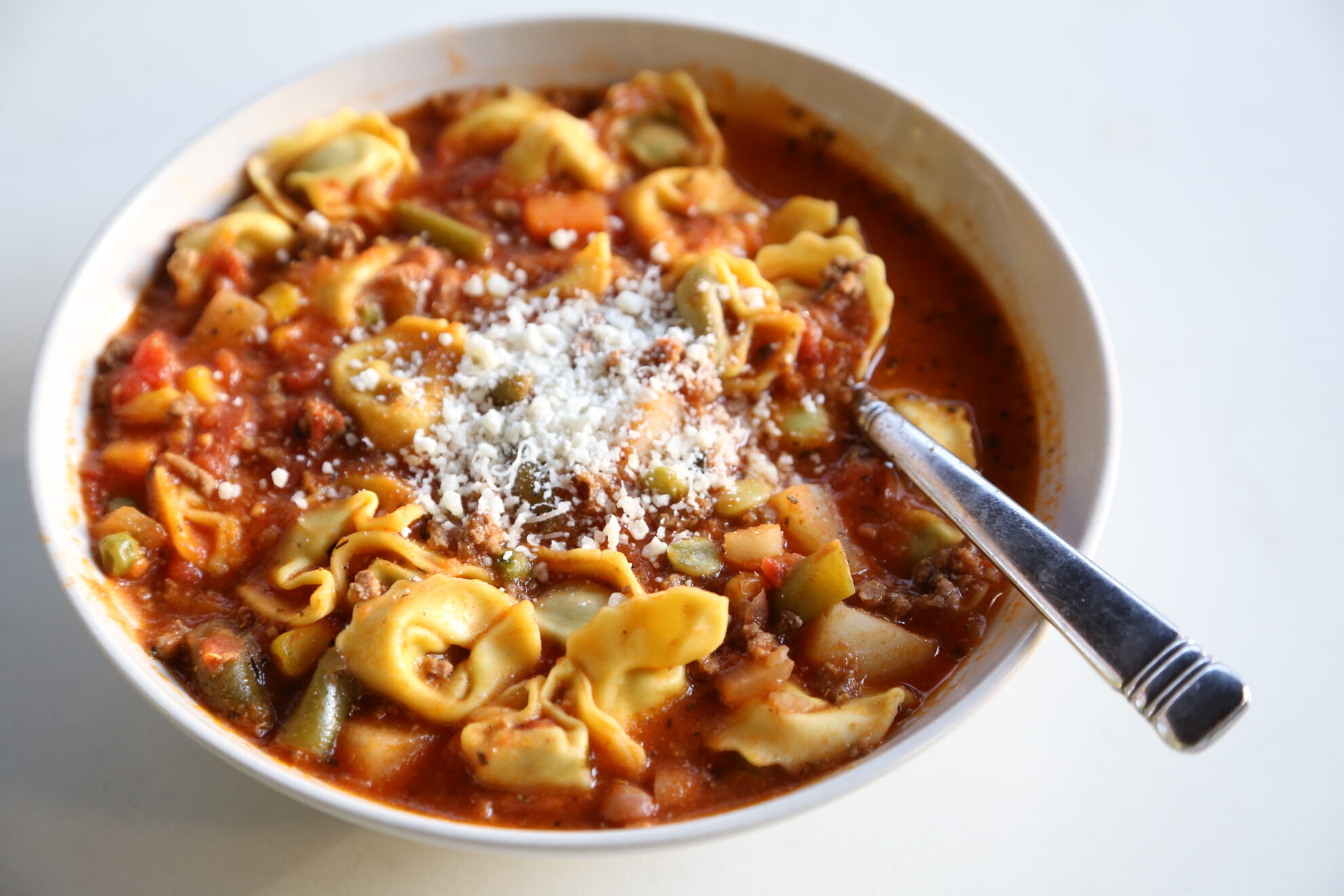 Tortellini & Vegetable Soup - $5 Dinners | Budget Recipes, Meal Plans ...