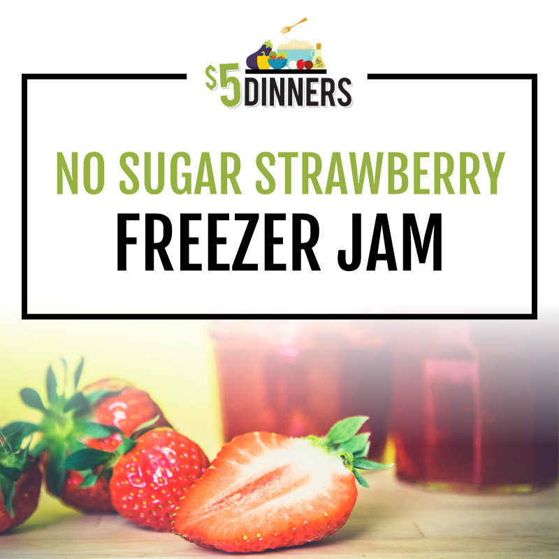 Strawberry Freezer Jam - This Week for Dinner