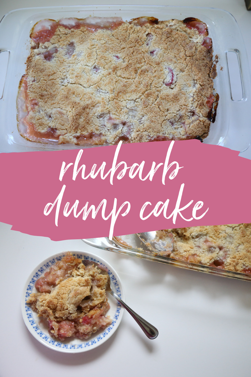 Rhubarb Dump Cake Recipe 5243