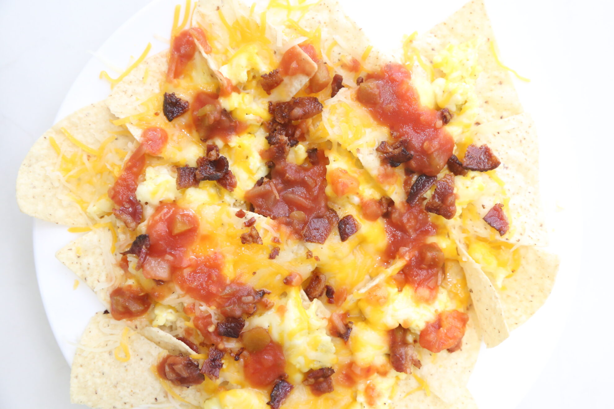 Breakfast for Dinner Nachos