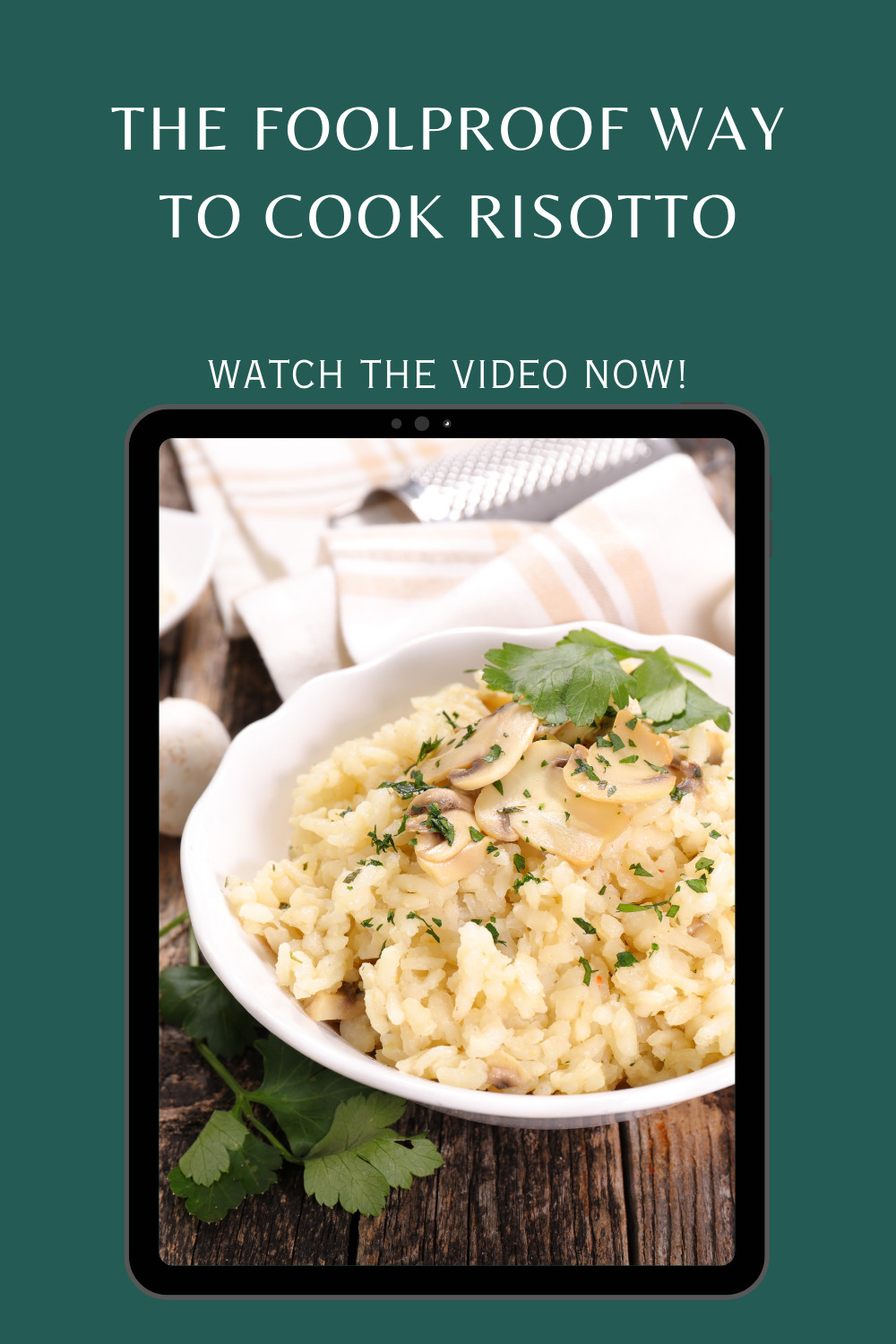 VIDEO How To Cook Perfect Risotto