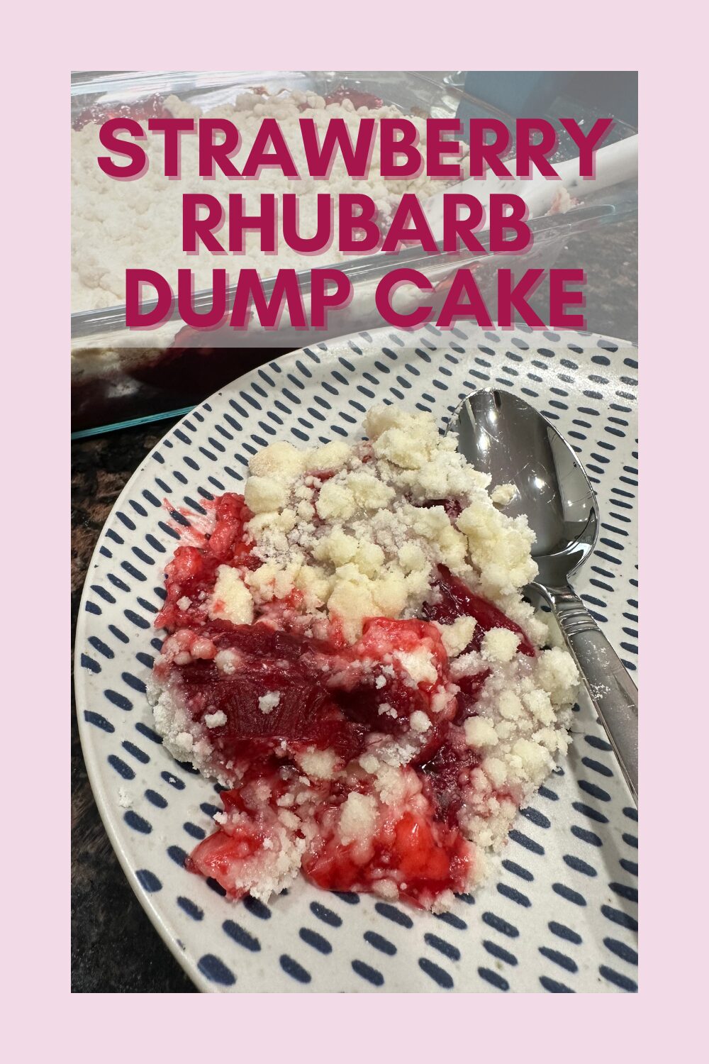 Strawberry Rhubarb Dump Cake - $5 Dinners | Budget Recipes, Meal Plans ...