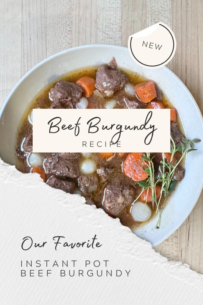 instant pot beef burgundy