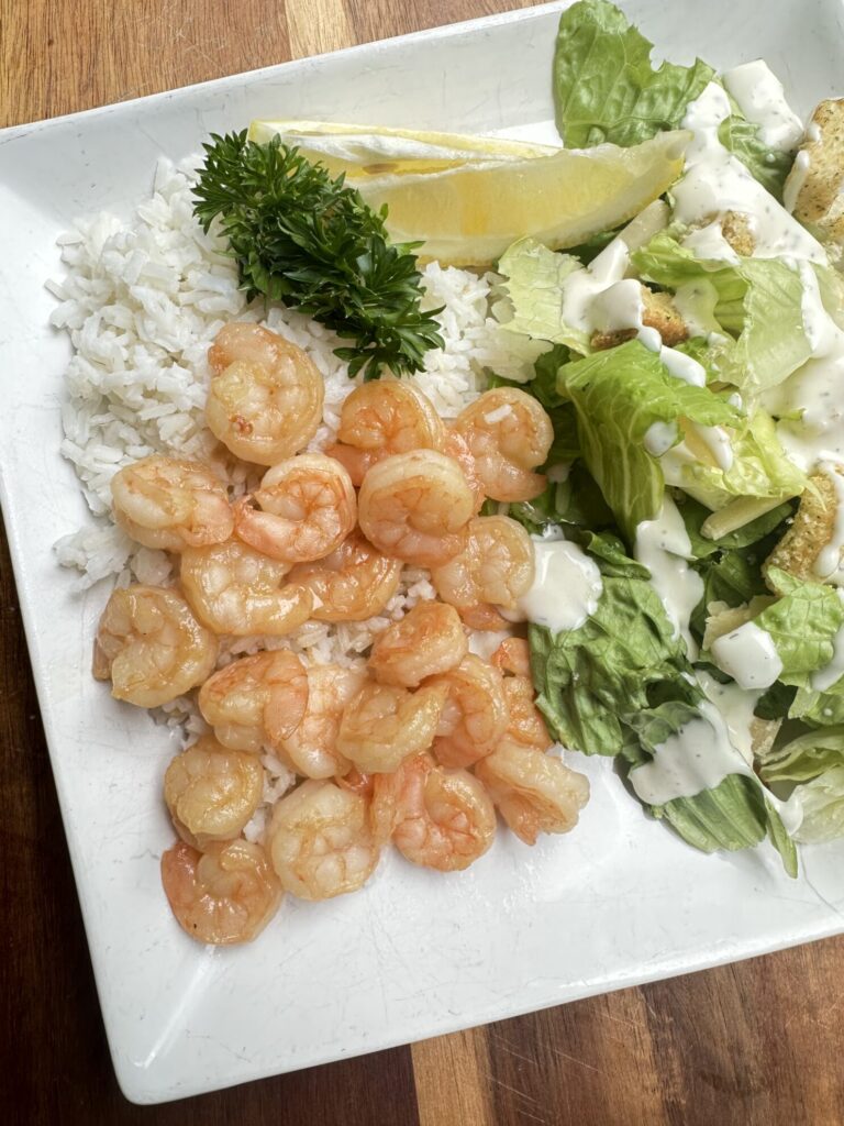 honey garlic shrimp