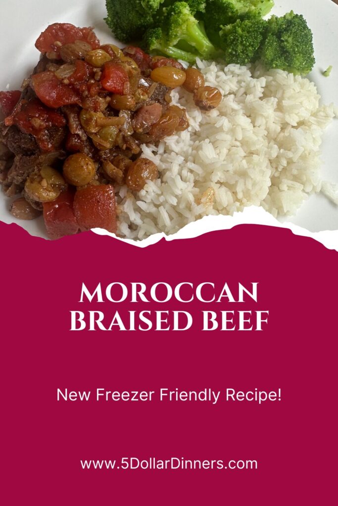 moroccan braised beef freezer friendly