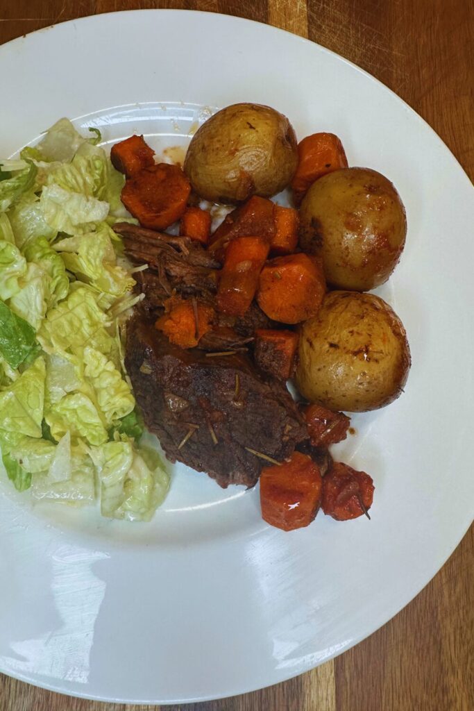 freezer friendly english style pot roast